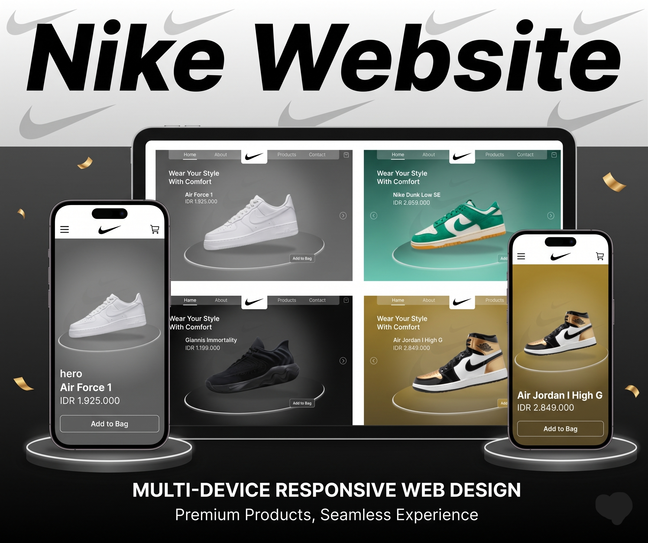 Nike Website Concept